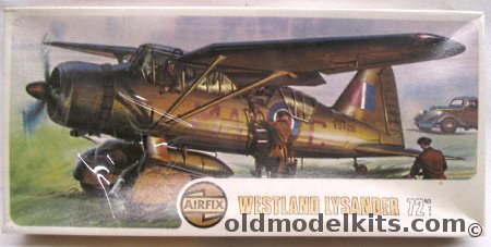 Airfix 1/72 Westland Lysander, 02053-0 plastic model kit